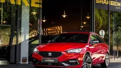Vermelho Usado 2021 Seat Leon ST FR Carrinha | € 24.990 (Preço justo)