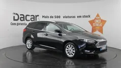 Preto Usado 2018 Ford Focus Titanium Carrinha | € 12.699 (Preço justo)