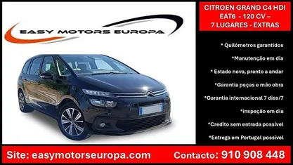Preto Usado 2017 Citroën Grand C4 Picasso Monovolume | € 15.990 (Preço justo)