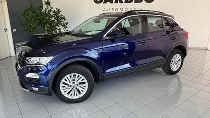 Azul Usado 2020 VW T-Roc Style SUV | € 23.950 (Preço justo)