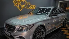 Cinza Usado 2020 Mercedes C300e AMG line | € 30.900 (Preço justo)
