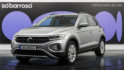 Cinza Usado 2024 VW T-Roc SUV | € 25.490 (Preço justo)