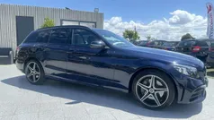 Azul Usado 2020 Mercedes C300e AMG line Carrinha | € 31.500 (Preço justo)