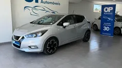 Cinza Usado 2022 Nissan Micra Acenta Citadino | € 15.950 (Preço justo)