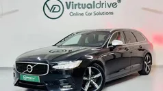 Preto Usado 2019 Volvo V90 R-Design Carrinha | € 26.750 (Preço justo)