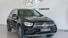 Preto Usado 2020 Mercedes GLC300e AMG line SUV | € 42.500 (Preço justo)