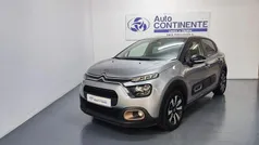 Cinzento Usado 2022 Citroën C3 PureTech Citadino | € 15.950 (Preço justo)