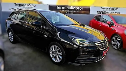 Usado Opel Astra Edition 110 HP (80 kW) 2019 Preto Carrinha