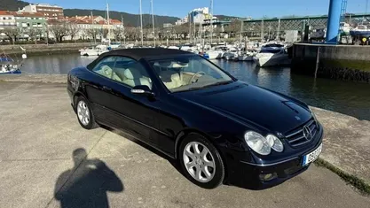 Azul Usado 2004 Mercedes CLK200 Cabrios | € 9.999 (Preço justo)