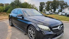 Preto Usado 2018 Mercedes C220 AMG Carrinha | € 33.900 (Preço justo)