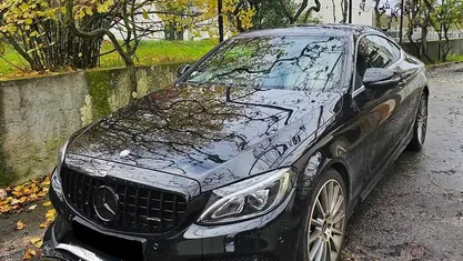 Preto Usado 2016 Mercedes C250 Coupé | € 28.000 (Bom preço)