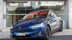 Azul Usado 2017 Tesla Model X SUV | € 37.900 (Bom preço)