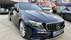 Azul Usado 2018 Mercedes E220 AMG line Cabrios | € 44.950 (Preço justo)