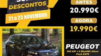 Usado 2019 Peugeot 508 SW Carrinha | € 19.990 (Preço justo)
