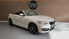 Branco Usado 2015 BMW 220 Sport Line Cabrios | € 24.900 (Preço justo)