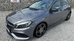 Cinza Usado 2016 Mercedes A180 AMG line | € 21.250 (Preço elevado)
