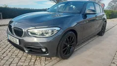 Cinza Usado 2019 BMW 116 Sport Line Citadino | € 21.980 (Preço justo)