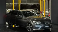 Cinza escuro Usado 2020 Mercedes C200 AMG line Carrinha | € 29.990 (Preço justo)