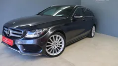 Cinza Usado 2015 Mercedes C180 AMG line Carrinha | € 20.996 (Preço justo)