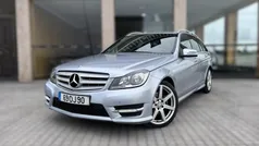 Cinzento Usado 2014 Mercedes C220 AMG line Carrinha | € 15.990 (Bom preço)