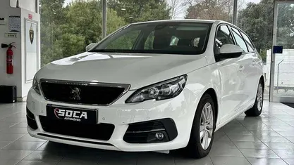 Branco Usado 2020 Peugeot 308 SW Carrinha | € 12.890 (Preço justo)