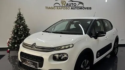 Branco Usado 2020 Citroën C3 Feel | € 13.400 (Preço justo)