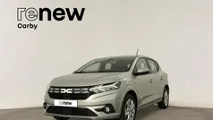 Cinzento Usado 2024 Dacia Sandero Expression Citadino | € 16.690 (Preço justo)