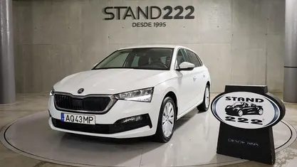 Usado Skoda Scala Ambition 110 HP (80 kW) 2022 Branco Citadino