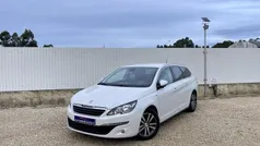 Branco glaciar Usado 2021 Peugeot 308 Style Carrinha | € 14.950 (Preço justo)