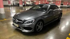 Cinzento Usado 2016 Mercedes C250 Cabrios | € 31.900 (Preço justo)