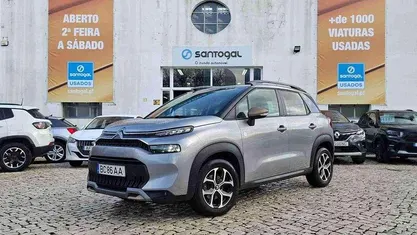 Cinzento Usado 2023 Citroën C3 Aircross PureTech SUV | € 16.990 (Preço justo)