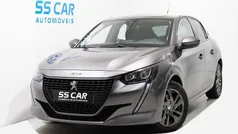 Cinzento Usado 2021 Peugeot 208 Citadino | € 14.690 (Preço justo)