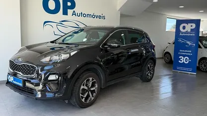 Usado Kia Sportage 115 HP (84 kW) 2019 Preto SUV