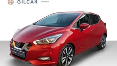 Vermelho (metalizado) Usado 2019 Nissan Micra Tekna Citadino | € 13.990 (Preço justo)