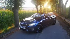 Azul Usado 2016 BMW 218 Luxury Line Cabrios | € 23.990 (Bom preço)