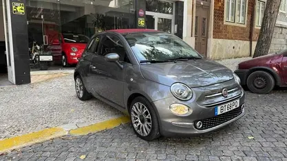 Cinzento Usado 2017 Fiat 500C Cabrios | € 13.900 (Preço justo)