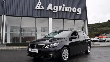 Azul Usado 2019 Peugeot 308 SW Carrinha | € 16.800 (Preço justo)