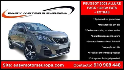 Usado 2019 Peugeot 3008 | € 17.990 (Super Preço)