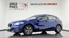 Azul Usado 2020 BMW 116 Advantage Citadino | € 21.990 (Preço justo)