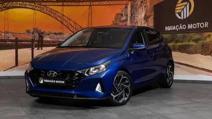 Azul Usado 2022 Hyundai i20 Style | € 17.900 (Super Preço)