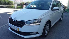 Branco Usado 2019 Skoda Fabia Citadino | € 13.000 (Preço justo)