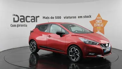 Usado Nissan Micra Acenta 92 HP (67 kW) 2022 Vermelho Citadino