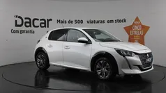 Branco Usado 2021 Peugeot e-208 Allure Citadino | € 16.499 (Preço justo)