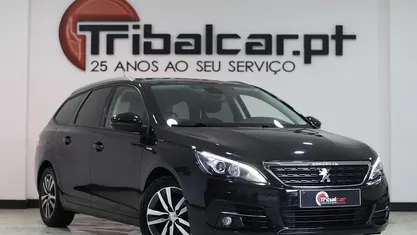 Usado Peugeot 308 SW 130 HP (95 kW) 2021 Preto Carrinha