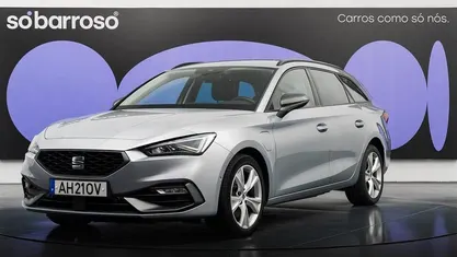 Cinza Usado 2021 Seat Leon ST FR Carrinha | € 21.490 (Bom preço)