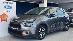 Cinza Usado 2022 Citroën C3 PureTech Citadino | € 14.750 (Preço justo)