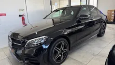 Preto Usado 2021 Mercedes C300e AMG line | € 35.750 (Super Preço)