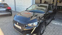 Preto Usado 2021 Peugeot 208 Active Citadino | € 13.600 (Preço justo)
