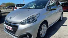 Cinza Usado 2018 Peugeot 208 Style Citadino | € 11.500 (Preço justo)