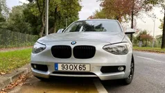 Cinzento Usado 2014 BMW 118 Citadino | € 14.500 (Bom preço)
